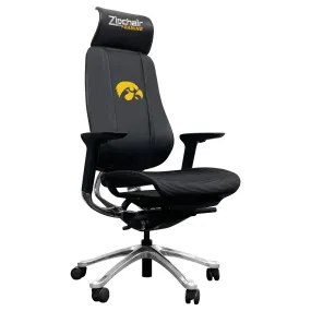 PhantomX Gaming Chair with Iowa Hawkeyes Logo