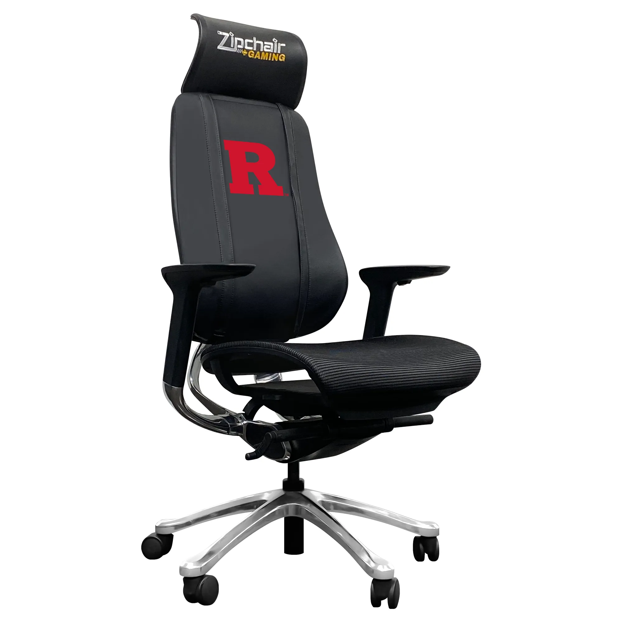 PhantomX Gaming Chair with Rutgers Scarlet Knights Logo