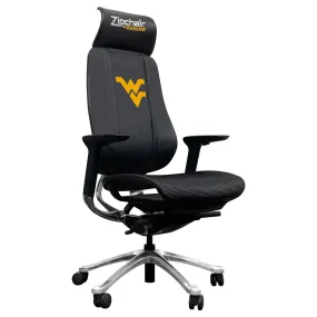 PhantomX Gaming Chair with West Virginia Mountaineers Logo