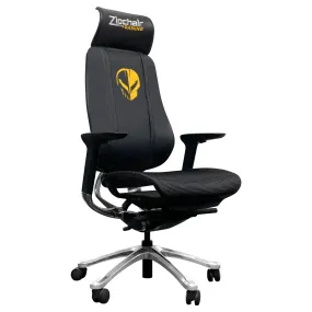 Phantomx Mesh Gaming Chair with Corvette Jake Symbol Yellow Logo