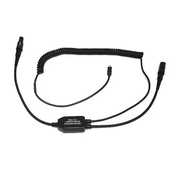 Pilot USA - GoPro Hero3, 3 , and 4 Recorder Adapter For Bose Panel Mount (6 pin) Headset | PA-80B/HERO3
