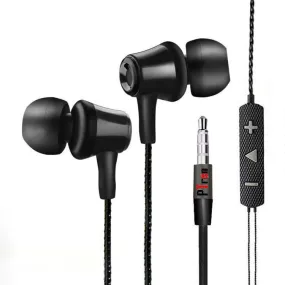 PTron HBE9 Headphone Universal Stereo In Ear Earphone With 3.5mm Jack For All Smartphones (Black)