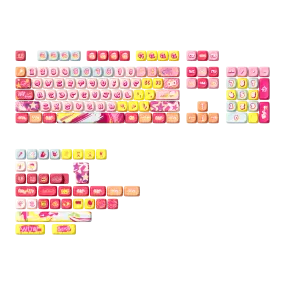 Rainbow Candy Keycap Set (140-key)