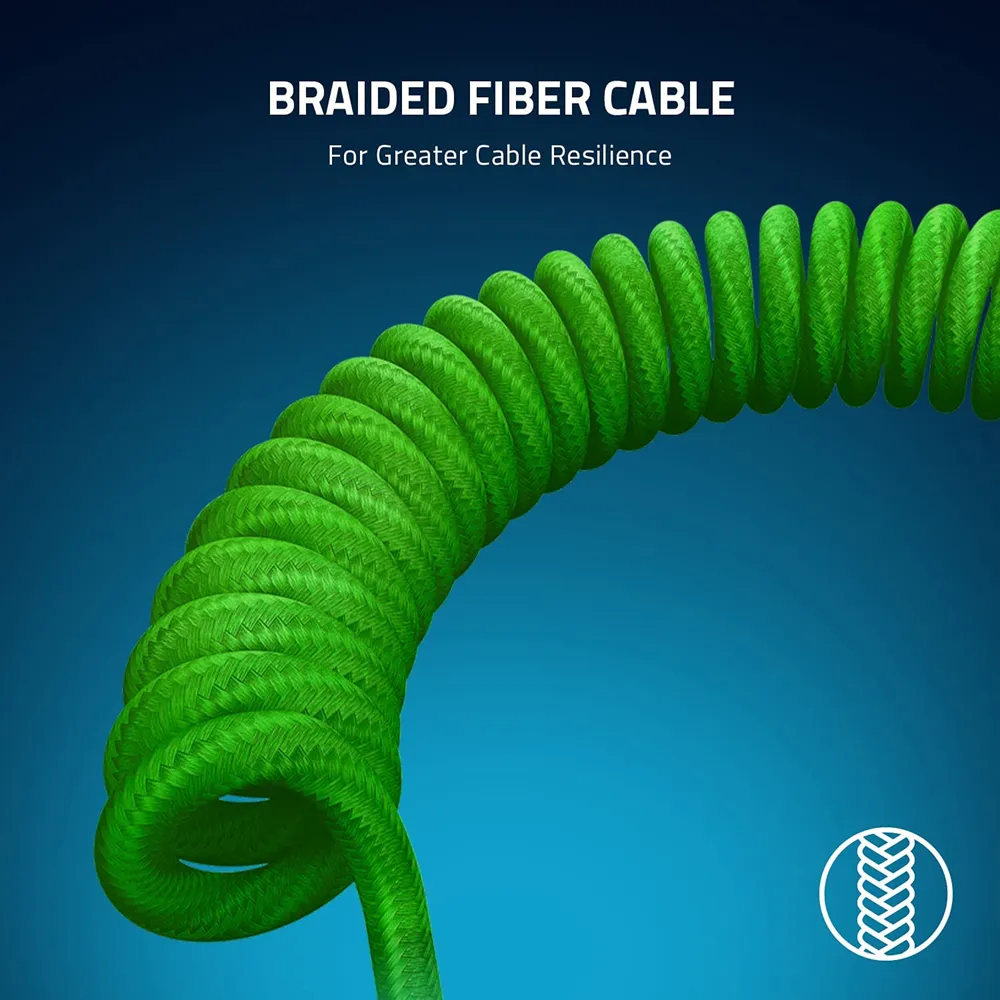 Razer Pbt Keycap   Coiled Cable Upgrade Set