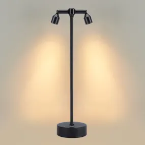 Rechargeable Cordless Spotlight, table spotlight Accent Lighting for Plants Pictures Artwork Jewelry Showcase Model Display Shelves Cabinet Table Lamp for Home Restaurant Dinner Bar  Warm white
