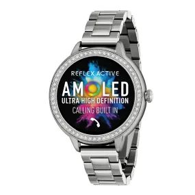 Reflex Active SERIES 41 AMOLED Silver Bracelet Smart Watch RA41-4097