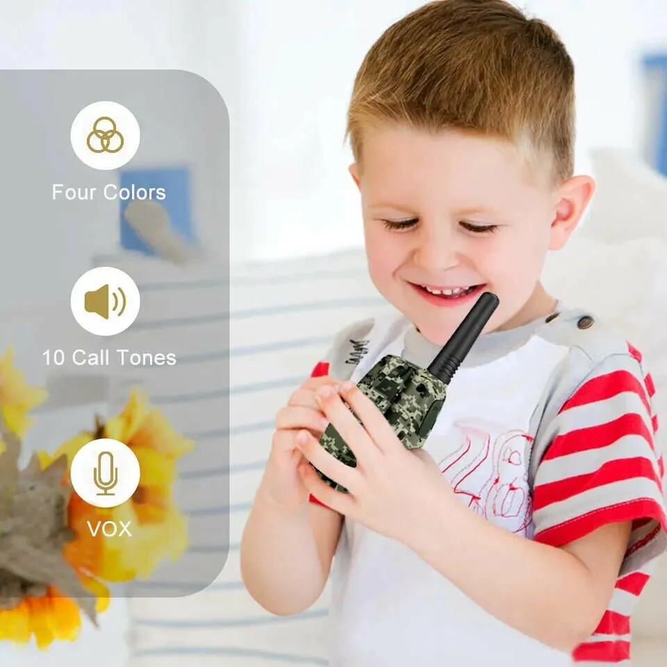 Retevis RT628 Walkie Talkie Children 2pcs PMR446 Kids Walkie-talkie Birthday Christmas Gift for Boy Girl Toy Radio Communicator