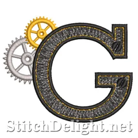 SDS1466 Steampunk Font G
