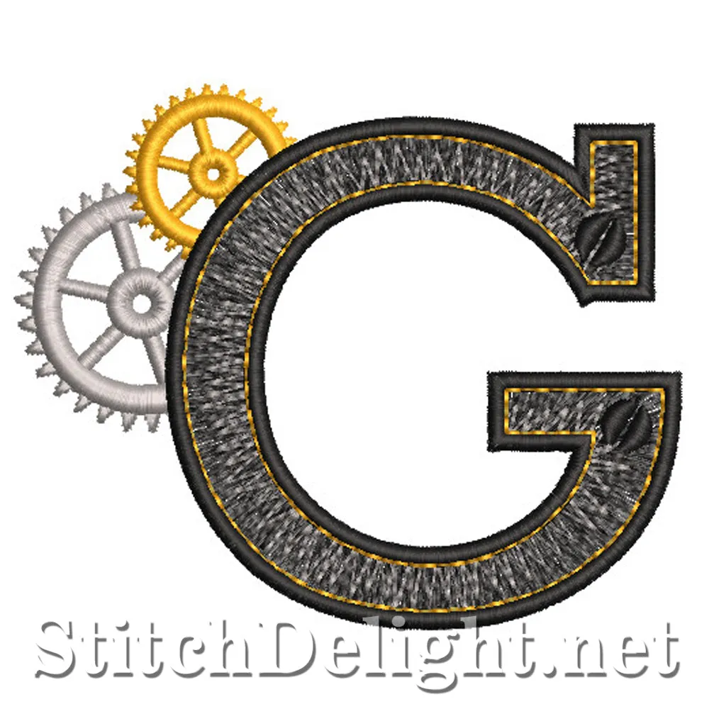 SDS1466 Steampunk Font G
