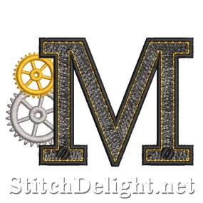 SDS1466 Steampunk Font M