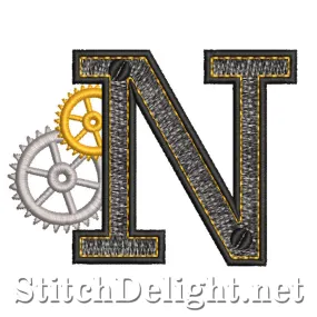 SDS1466 Steampunk Font N
