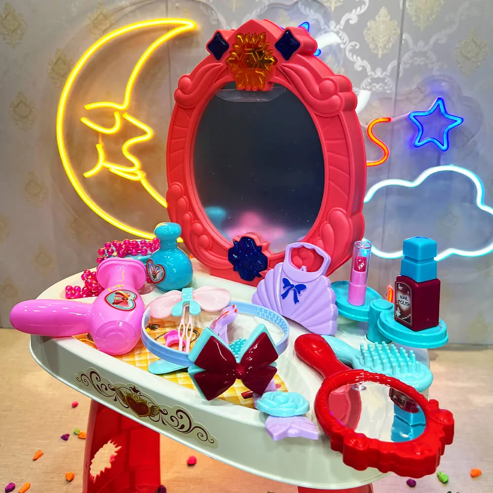 SIMULATION DRESSING TABLE & BEAUTY SET