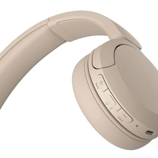 Sony WH-CH520 Wireless Headphones - Beige