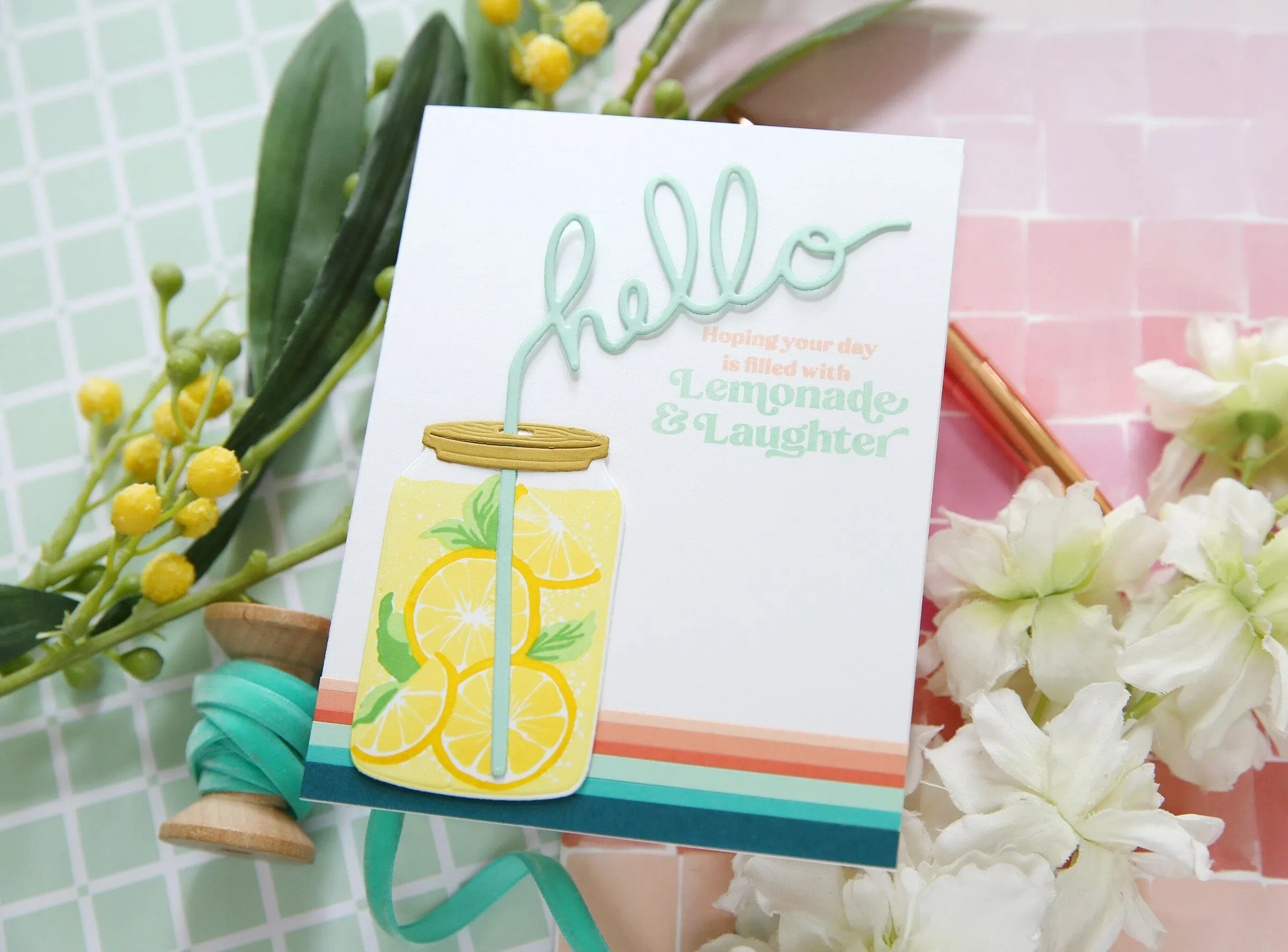 Squeeze the Day Sentiments Stamp Set