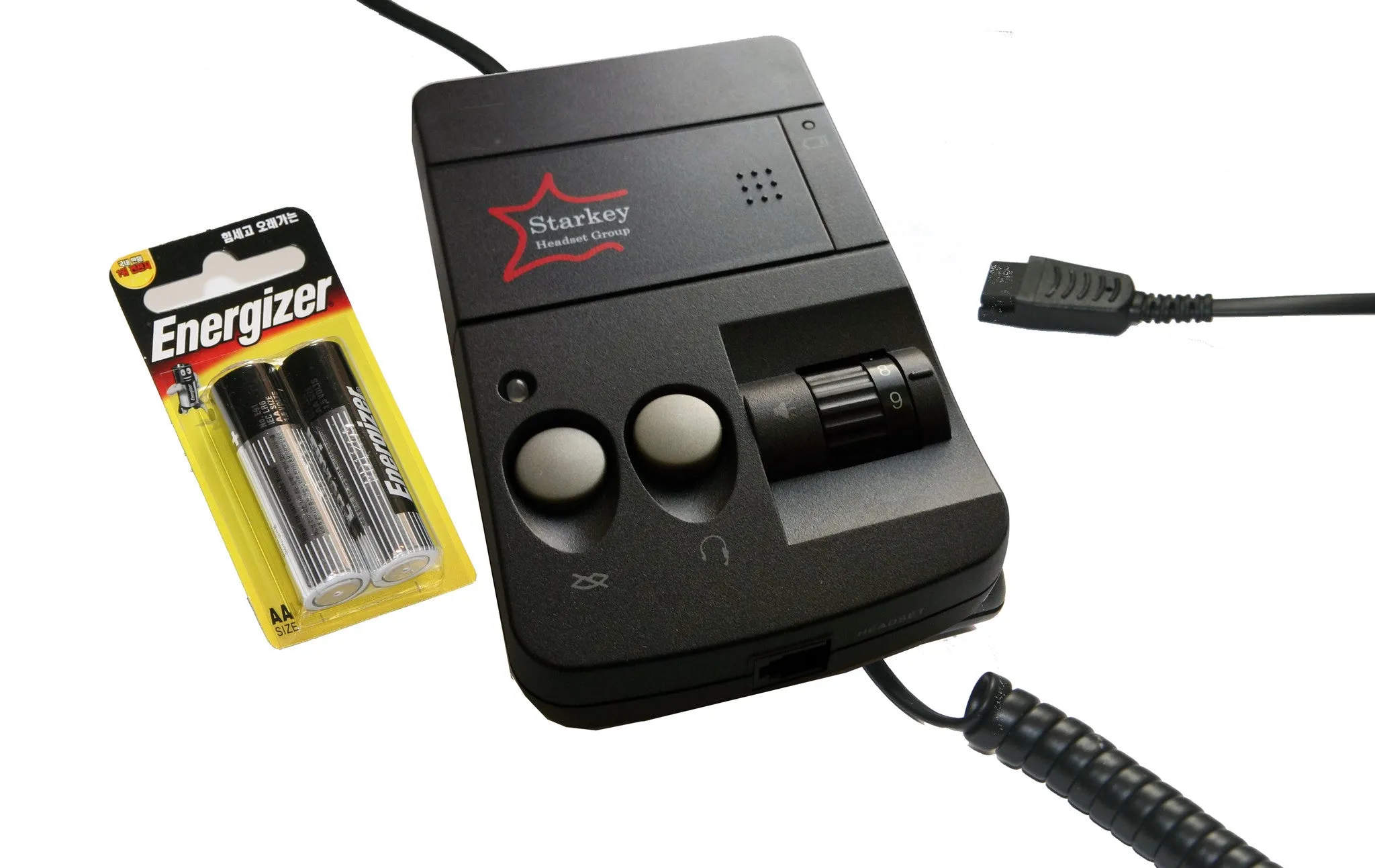 Starkey S120 E4 Headset Amplifier with Flat QD