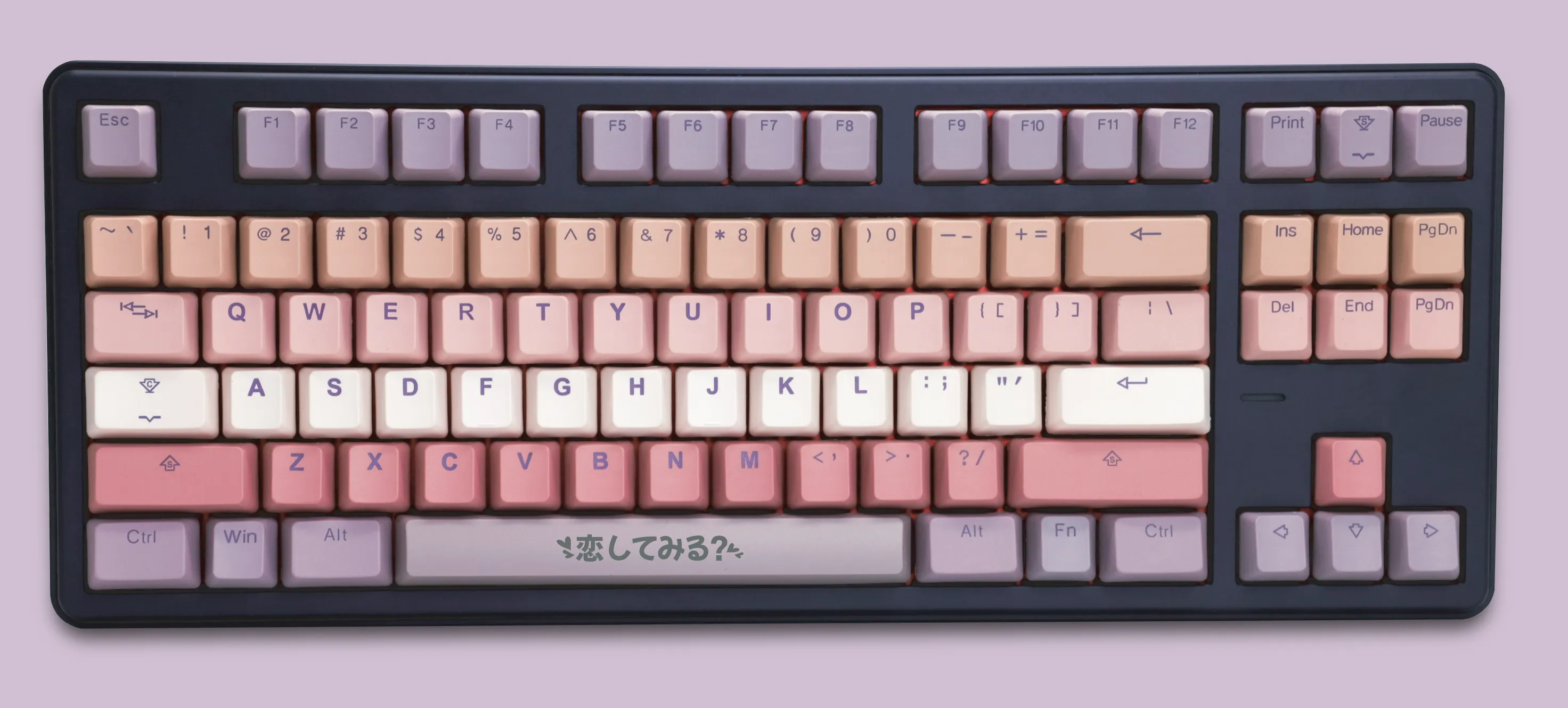 Tai-Hao Love in Paris PBT Keycap Set & Deskmat Bundle