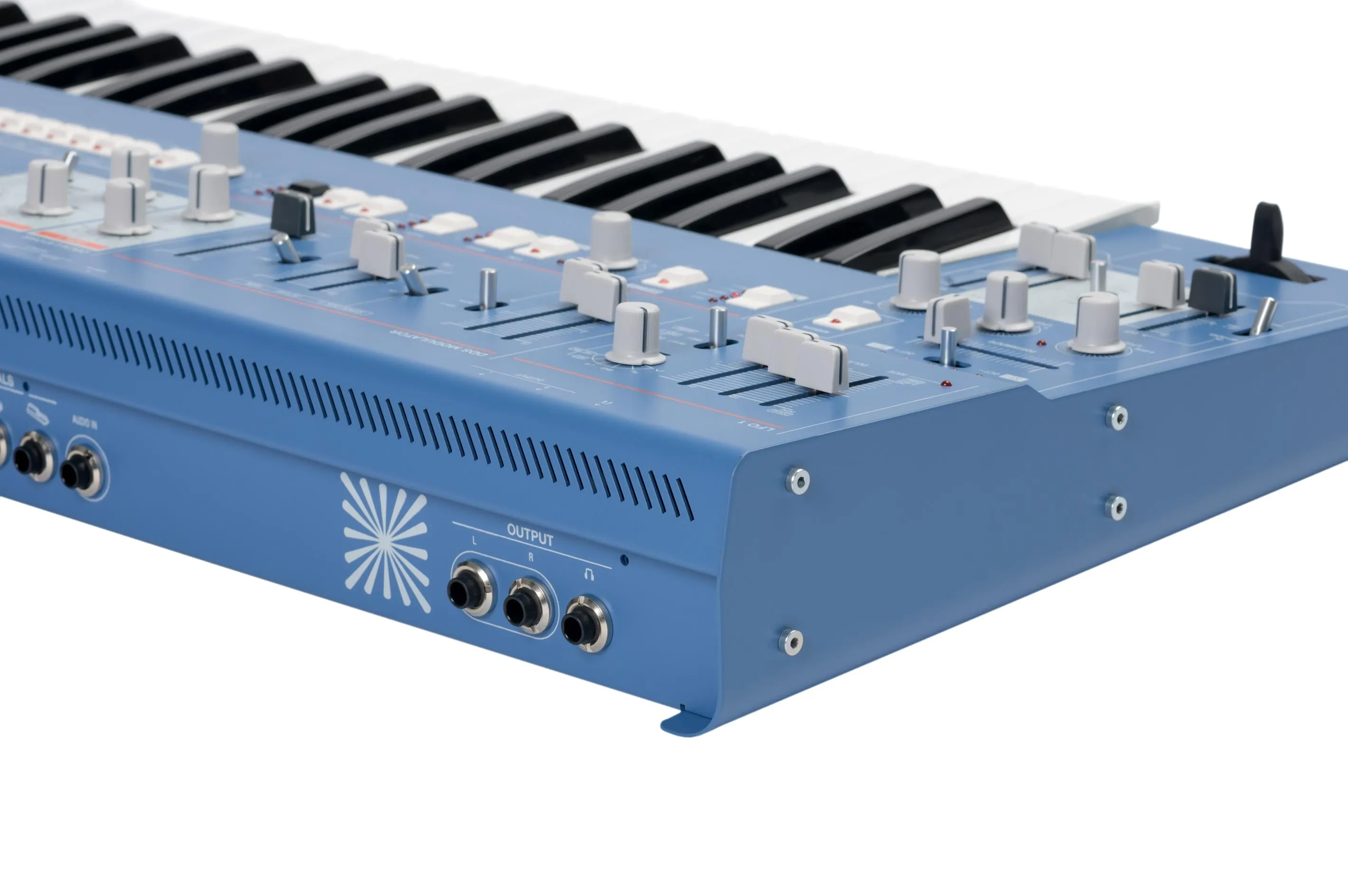 UDO Super 6 12 Voice Polyphonic Stereo-Analogue Synthesizer - Blue