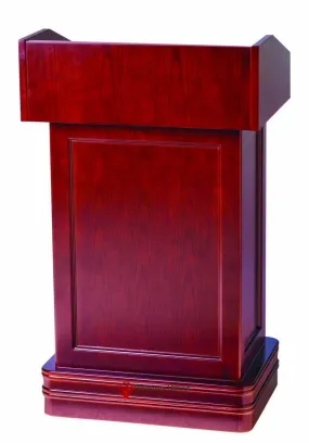 Valet Podium and Host Station, Classic Hostess Station. Cherry - FREE SHIPPING!