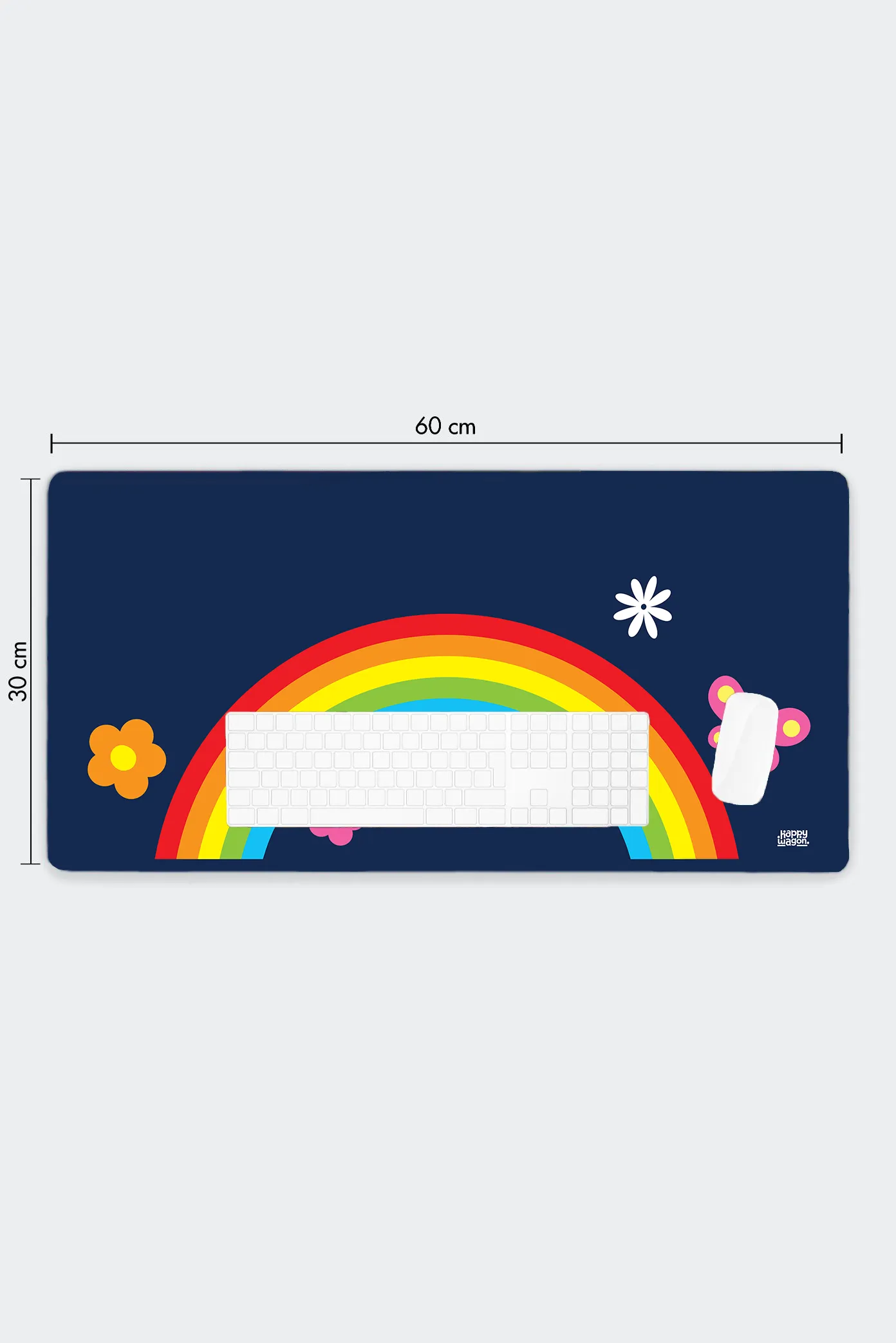 Vibrant Garden Desk Mat