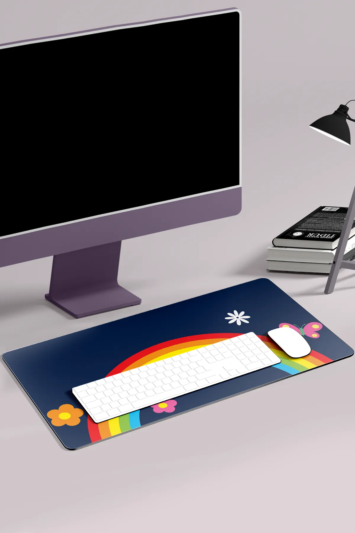 Vibrant Garden Desk Mat