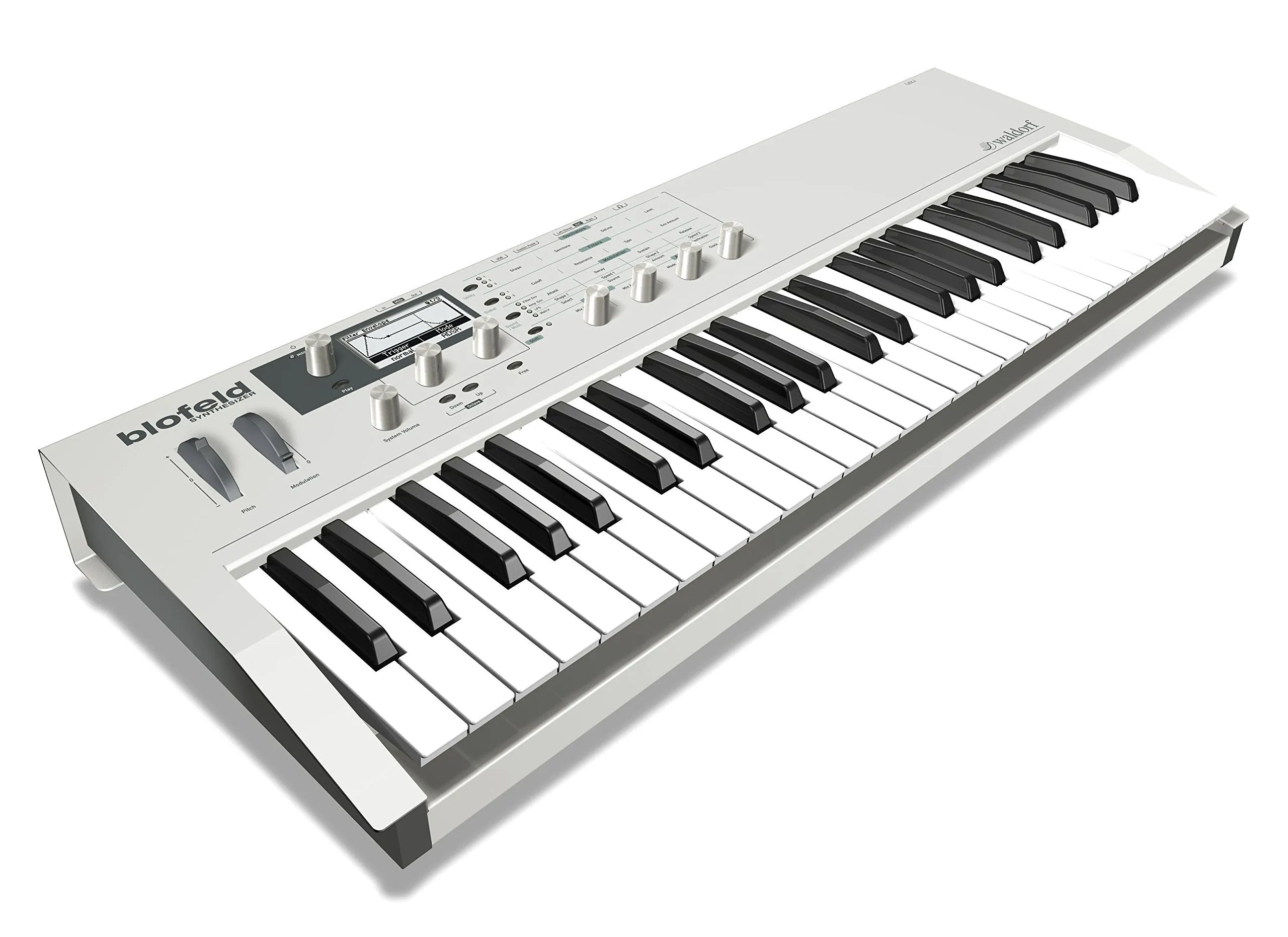 Waldorf Blofeld 49-Keyboard - White