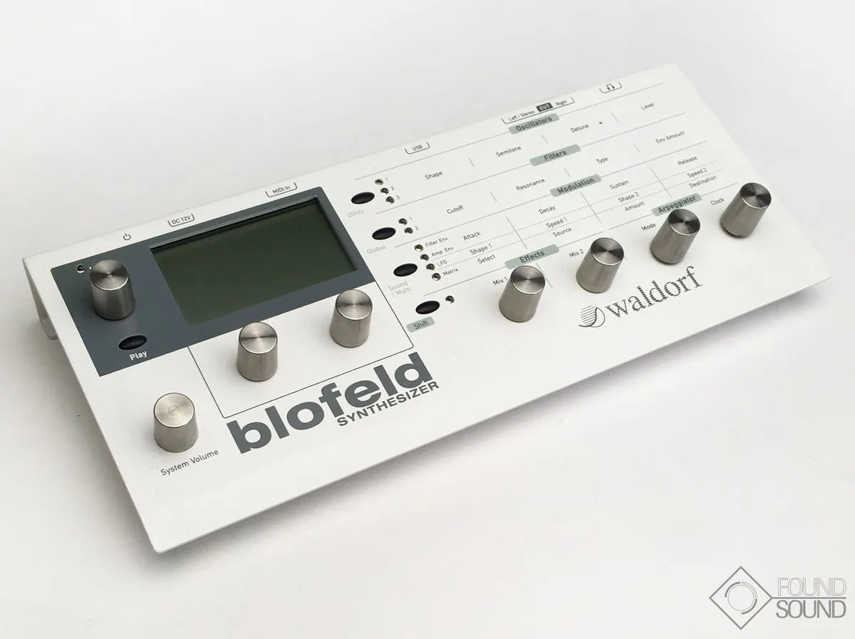 Waldorf Blofeld Desktop White