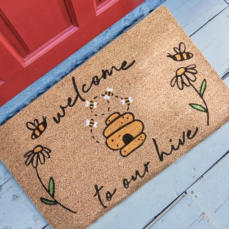 Welcome To Our Hive Doormat