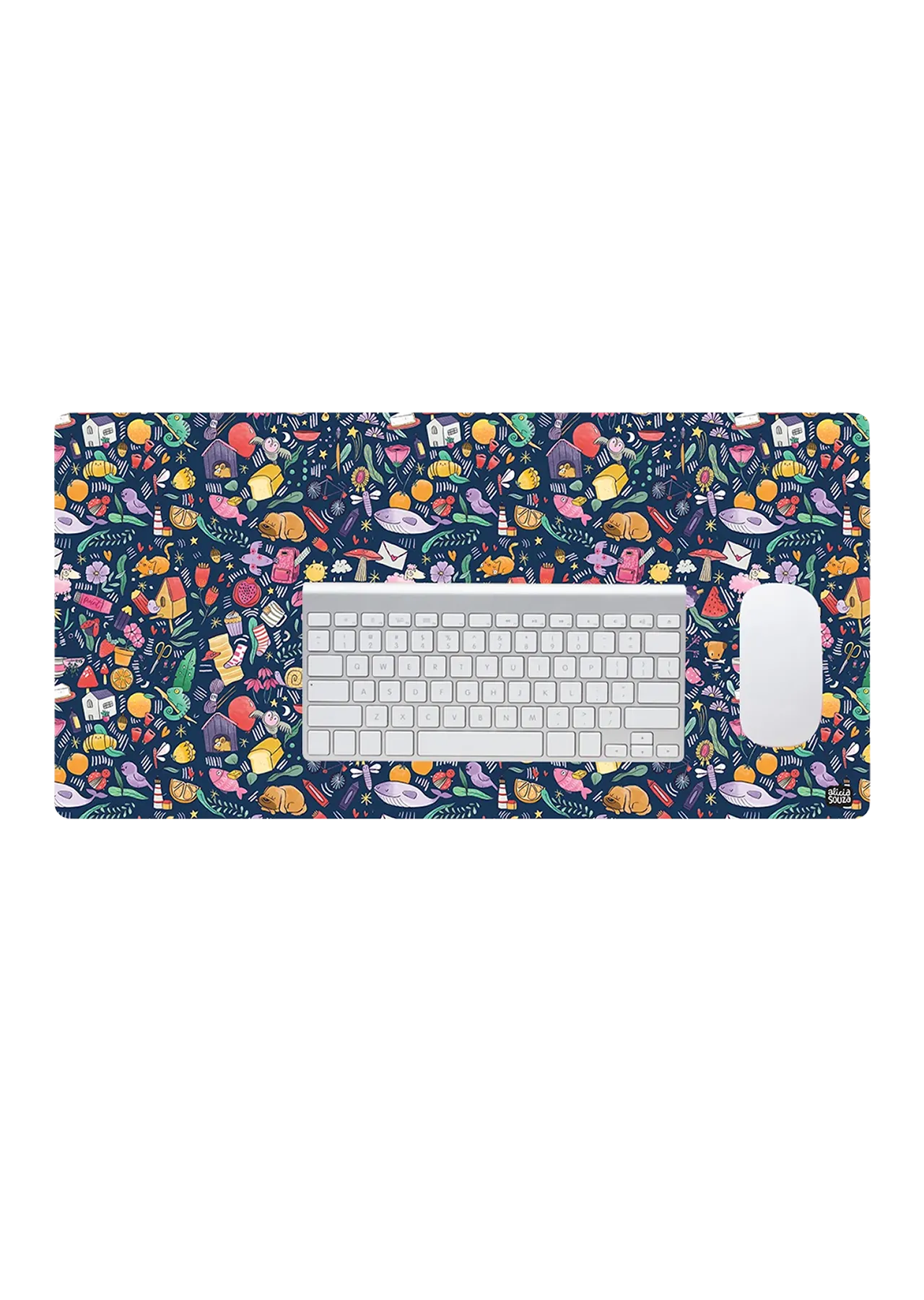 Wonderful World Desk Mat