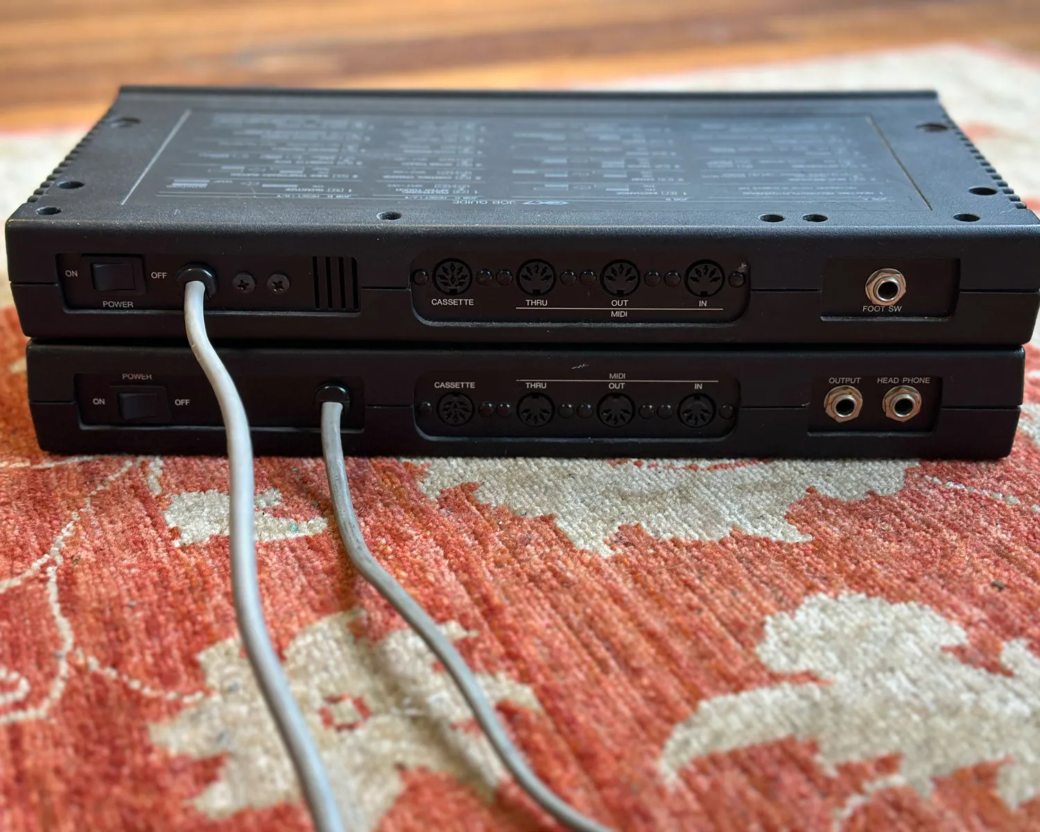 YAMAHA TX7 FM Expander & QX7 Digital Sequence Recorder